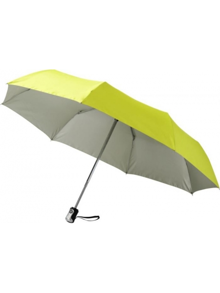 ombrello-richiudibile-peio-cm-98-apertura-e-chiusura-automatica-verde fluo - argento.jpg